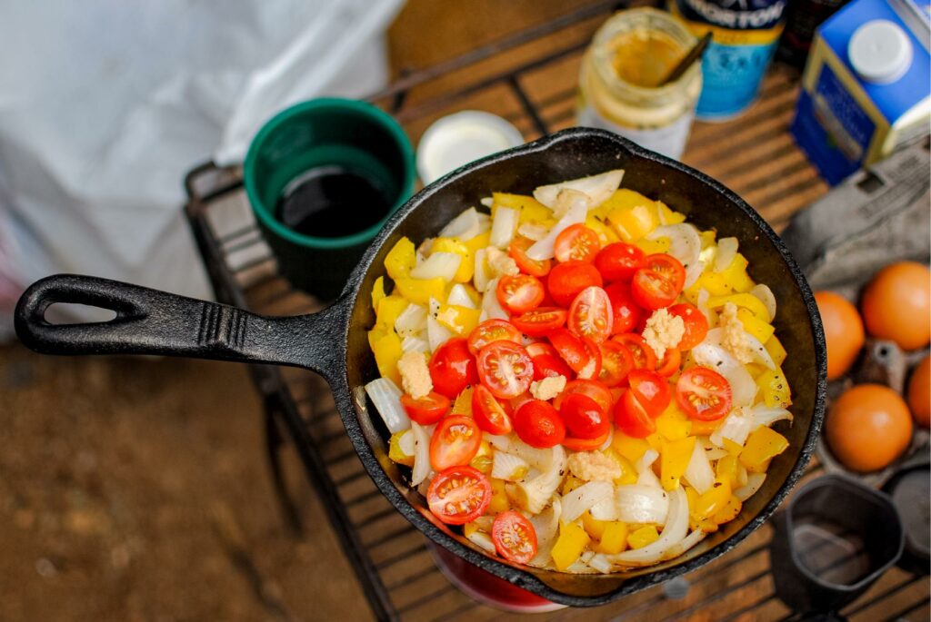 2014 Lake Cushman Camping Meal