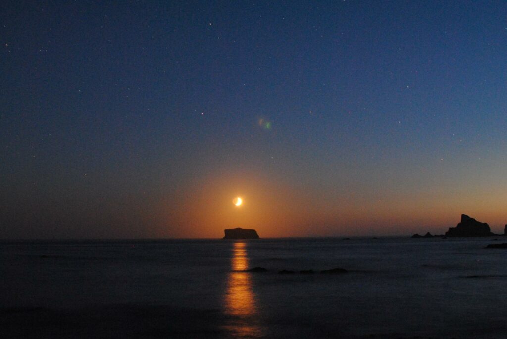 2014 - Rialto Beach Moonrise