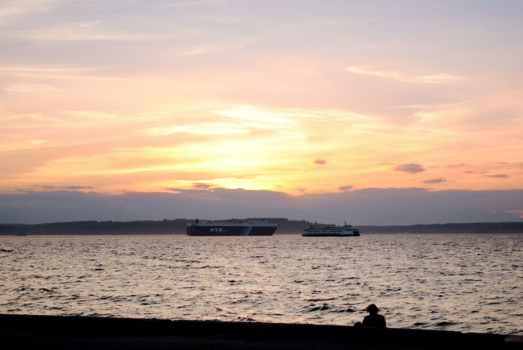 2014 Alki Beach Sunset