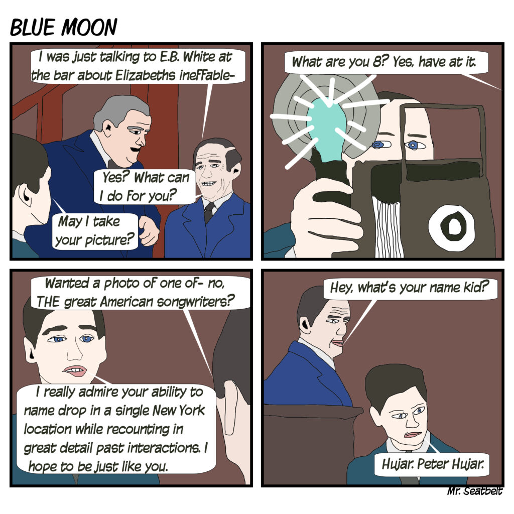 Blue Moon and Peter Hujar's Day