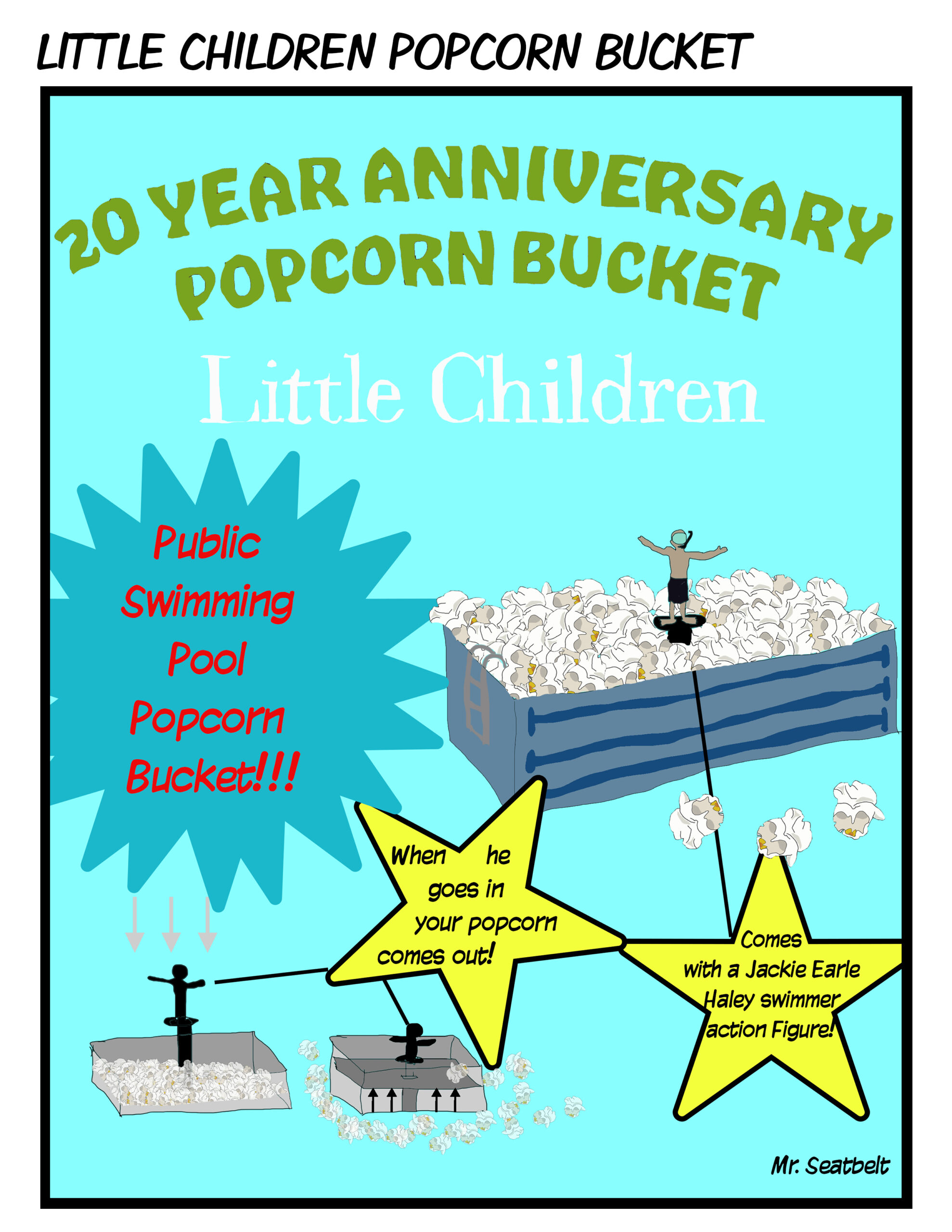 Little Children 10 Year Anniversary Popcorn Bucket