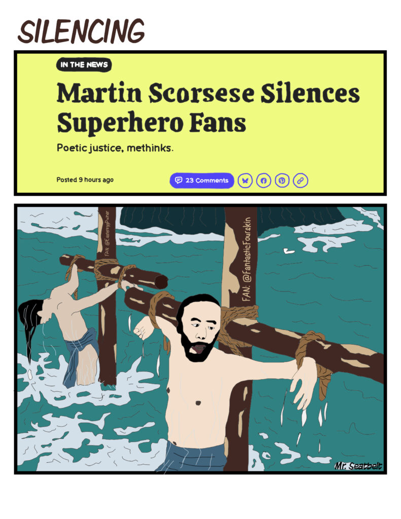Martin Scorsese Silences Superhero Fans