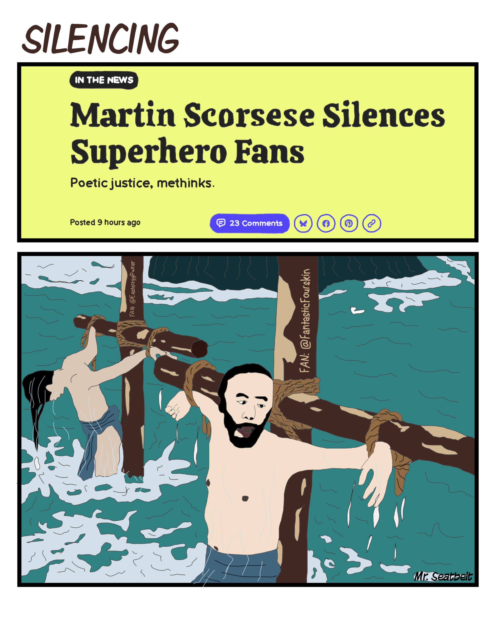 Martin Scorsese Silences Superhero Fans